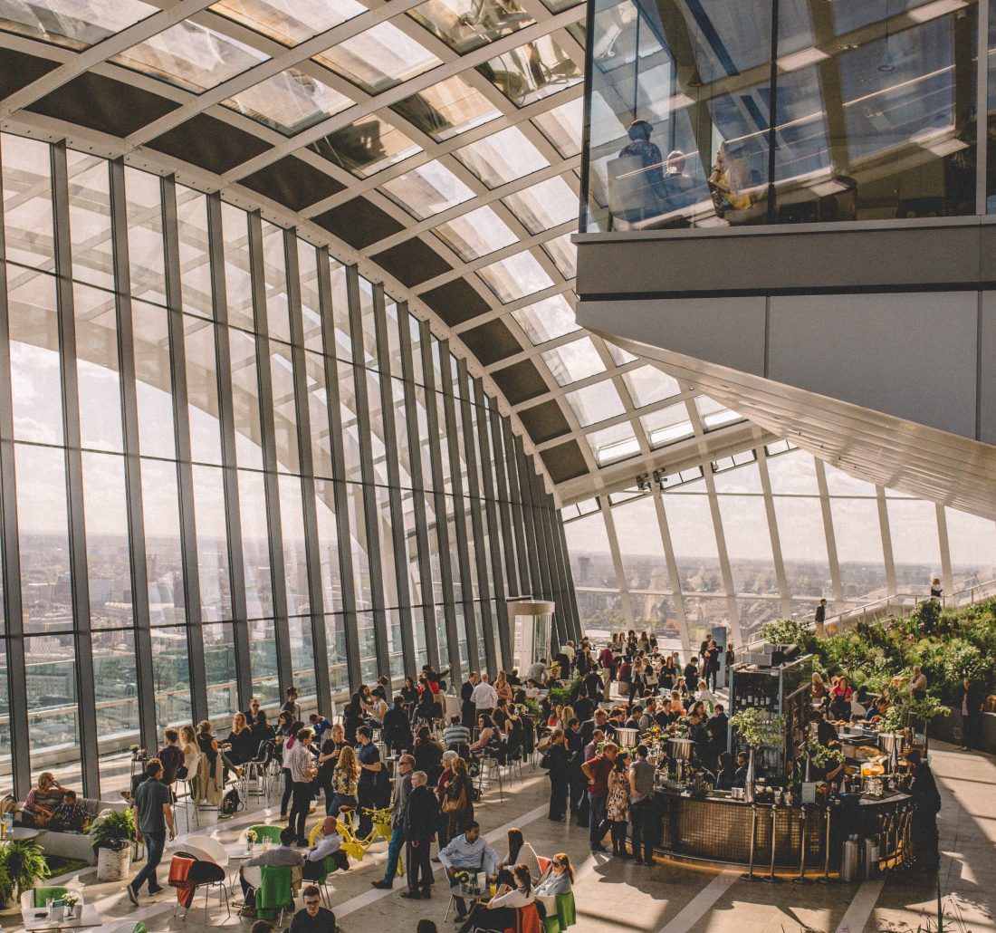 Canva - People Inside Glass Dome Building